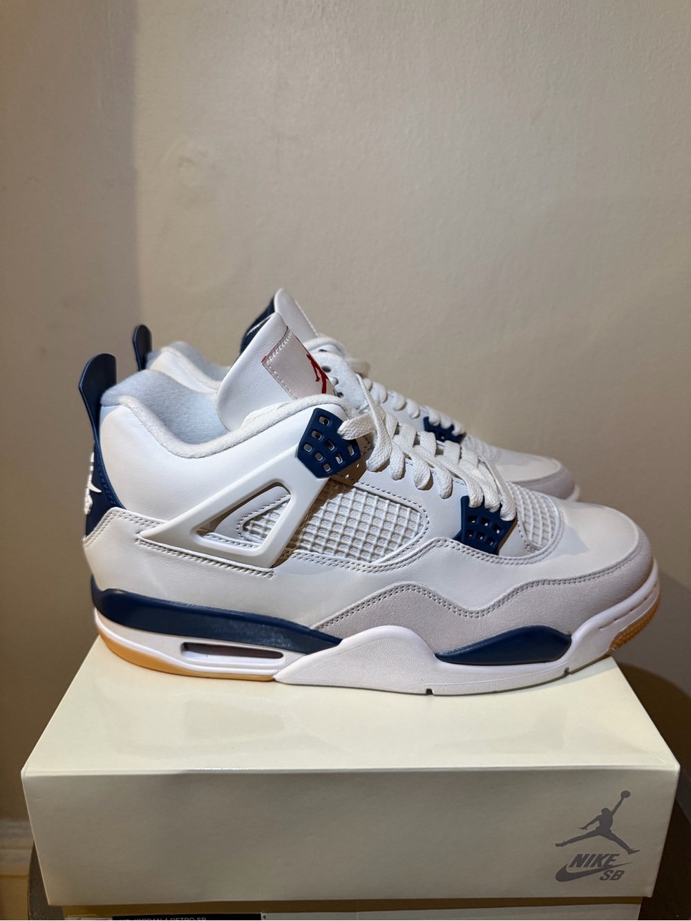 Nike Air Jordan 4 Retro SB Navy – Size 10 – Brand New - Picture 5 of 10